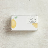 E Frances Paper LITTLE NOTES BOX Lemon