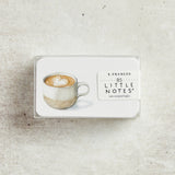 E Frances Paper LITTLE NOTES BOX Latte