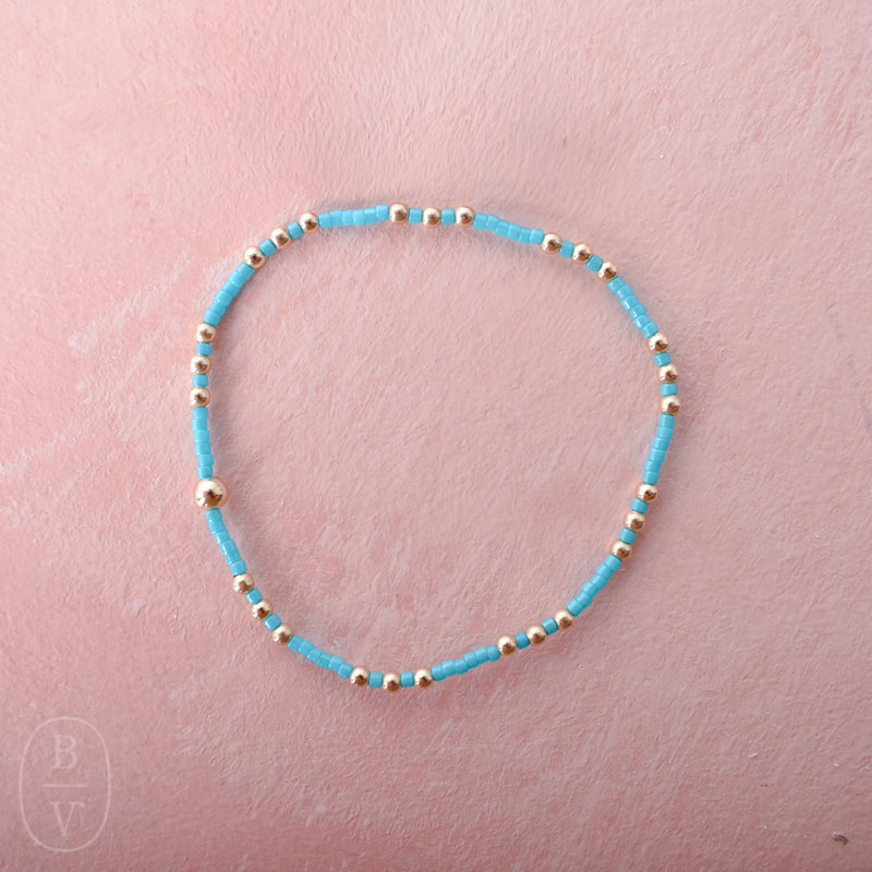 eNewton Design HOPE JOY BRACELET Turquoise