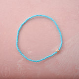 eNewton Design EGIRL HOPE CLASSIC BRACELET 5.5" Turquoise