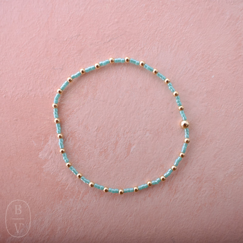 eNewton Design HOPE SINCERITY BRACELET Sea Glass