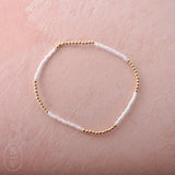 eNewton Design HOPE BLISSFUL BRACELET Silky White