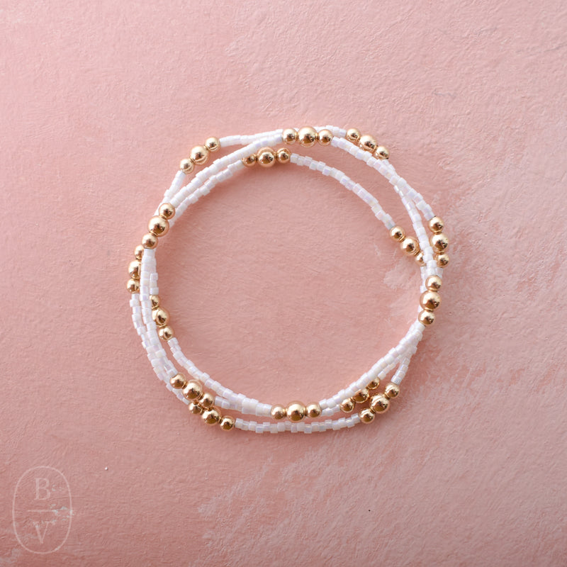 eNewton Design HOPE PURPOSE GOLD BRACELET