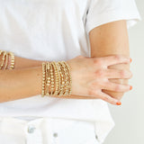 eNewton Design HOPE UNWRITTEN GOLD BEAD BRACELET