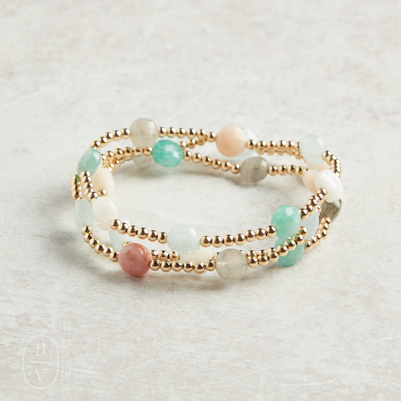 eNewton Design GOLD ADMIRE BRACELET Hot Mess SS25 3mm