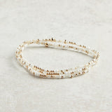 eNewton Design EGIRL HOPE UNWRITTEN BRACELET SPRING 5.5" Call me on my Shellphone