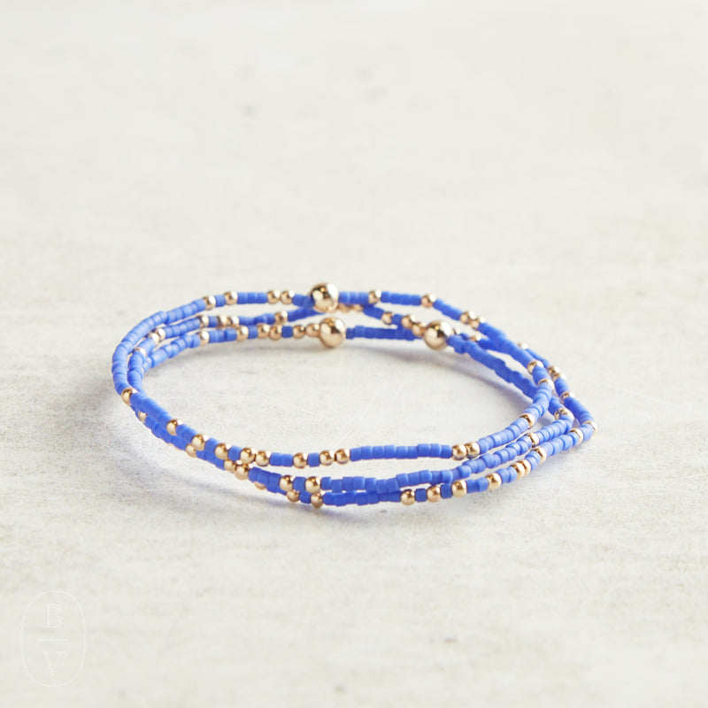 eNewton Design GAMEDAY HOPE UNWRITTEN BRACELET Blue