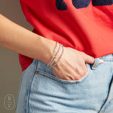 eNewton Design GAMEDAY HOPE UNWRITTEN BRACELET Light Blue