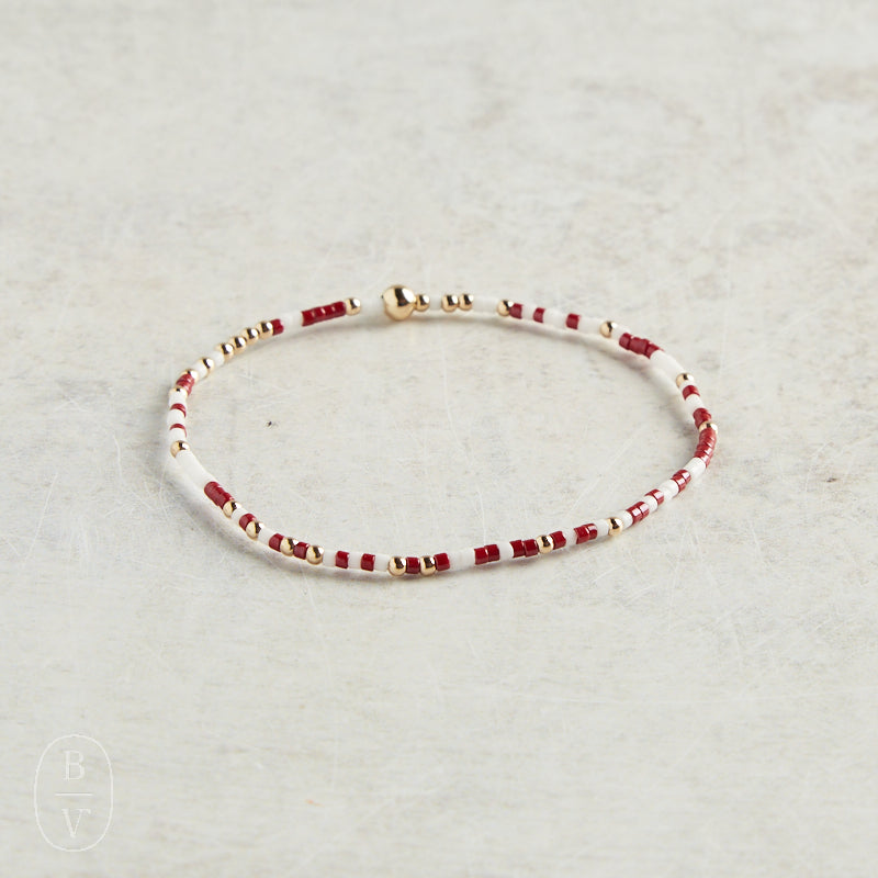 eNewton Design EXTENDS GAMEDAY HOPE UNWRITTEN BRACELET Wine-White