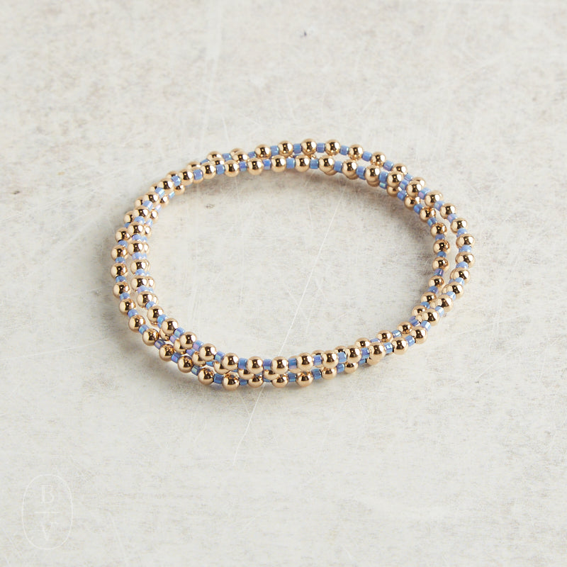 eNewton Design HOPE GRATEFUL BRACELET Bright Blue