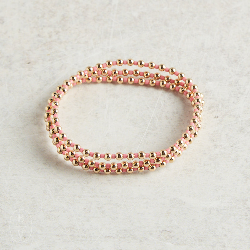 eNewton Design HOPE GRATEFUL BRACELET Bright Pink