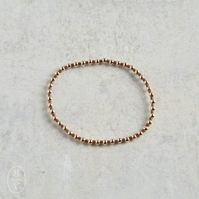 eNewton Design HOPE GRATEFUL BRACELET Chocolate