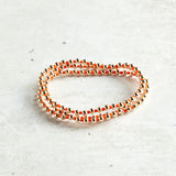 eNewton Design HOPE GRATEFUL BRACELET Bright Orange