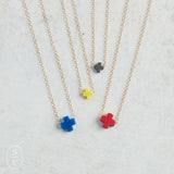 eNewton Design SIGNATURE CROSS SMALL NECKLACE