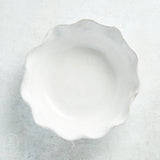 Etta B Pottery VEGETABLE BOWL Eyelet White