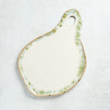 Etta B Pottery CHEESE BOARD Botanical