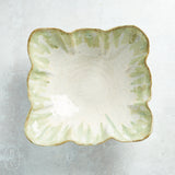 Etta B Pottery SQUARE POINT BOWL Matcha Latte