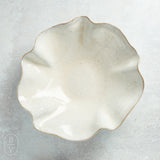 Etta B Pottery FREEFORM BOWL Chantilly Cream