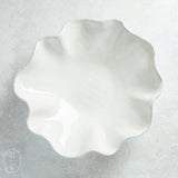 Etta B Pottery FREEFORM BOWL Eyelet White