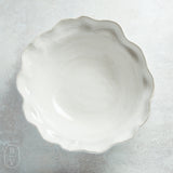 Etta B Pottery EXTRA LARGE BOWL Eyelet White 18