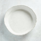 Etta B Pottery SUNDAY DINNER DISH Eyelet White