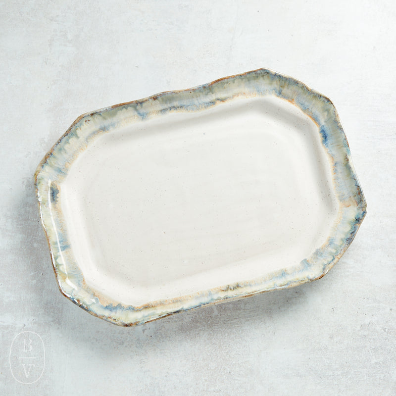 Etta B Pottery HOSTESS TRAY Magnolia