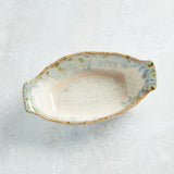 Etta B Pottery OVAL SOUFFLE DISH Botanical