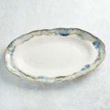 Etta B Pottery LONG OVAL DISH Magnolia