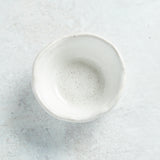 Etta B Pottery SMALL SALSA Eyelet White