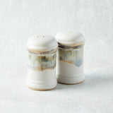 Etta B Pottery SALT AND PEPPER SHAKERS SET Magnolia