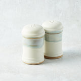 Etta B Pottery SALT AND PEPPER SHAKERS SET Hydrangea