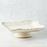 Etta B Pottery PETIT FOURS PEDESTAL Dogwood