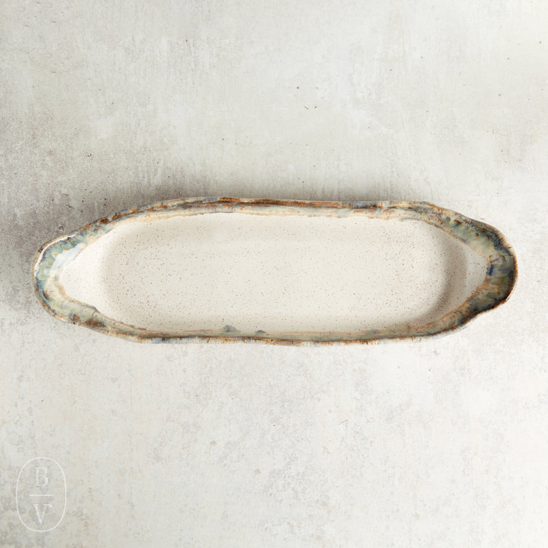 Etta B Pottery SUSHI TRAY Magnolia