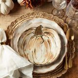 Etta B Pottery 2025 PUMPKIN SALAD PLATE