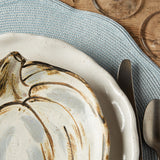 Etta B Pottery 2025 PUMPKIN SALAD PLATE