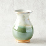 Etta B Pottery CARNATION VASE Matcha Leaf