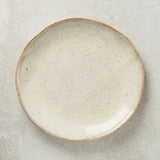 Etta B Pottery FARMHOUSE ROUND DINNER PLATE Chantilly Cream