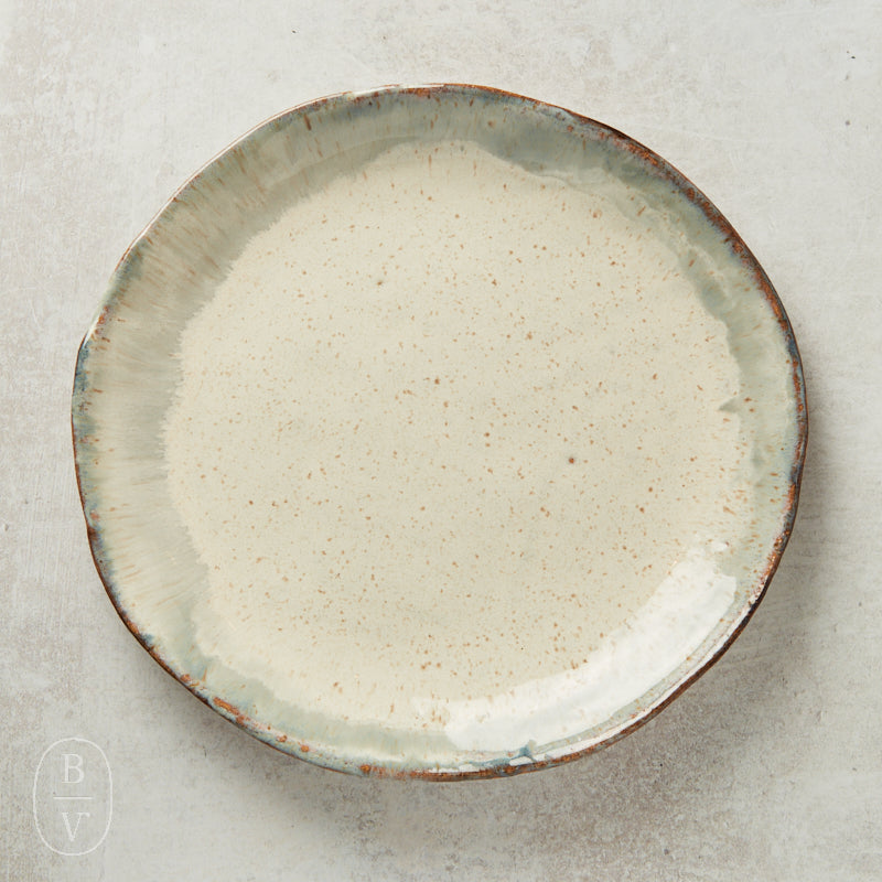 Etta B Pottery FARMHOUSE ROUND DINNER PLATE Lapis