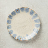 Etta B Pottery FARMHOUSE ROUND SALAD PLATE Blue Willow