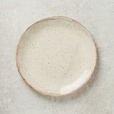 Etta B Pottery FARMHOUSE ROUND SALAD PLATE Chantilly Cream