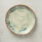 Etta B Pottery FARMHOUSE ROUND SALAD PLATE Seaside