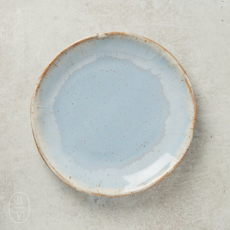 Etta B Pottery FARMHOUSE ROUND SALAD PLATE Wisteria