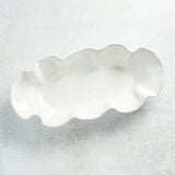 Etta B Pottery CENTERPIECE DISH Eyelet White