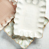 Etta B Pottery FLUTTERED RECTANGLE TRAY