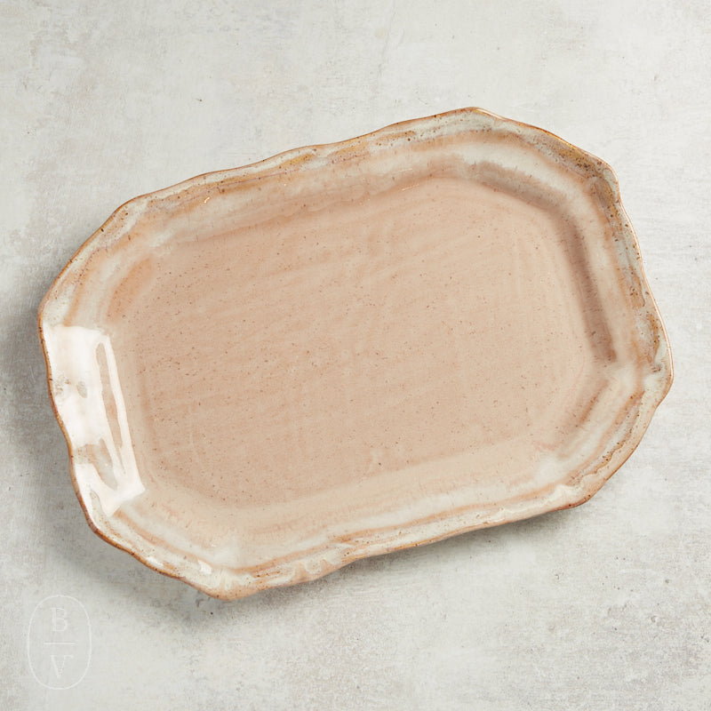 Etta B Pottery HOSTESS TRAY Primrose