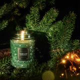 Voluspa SEASONAL EMBOSSED JAR CANDLE
