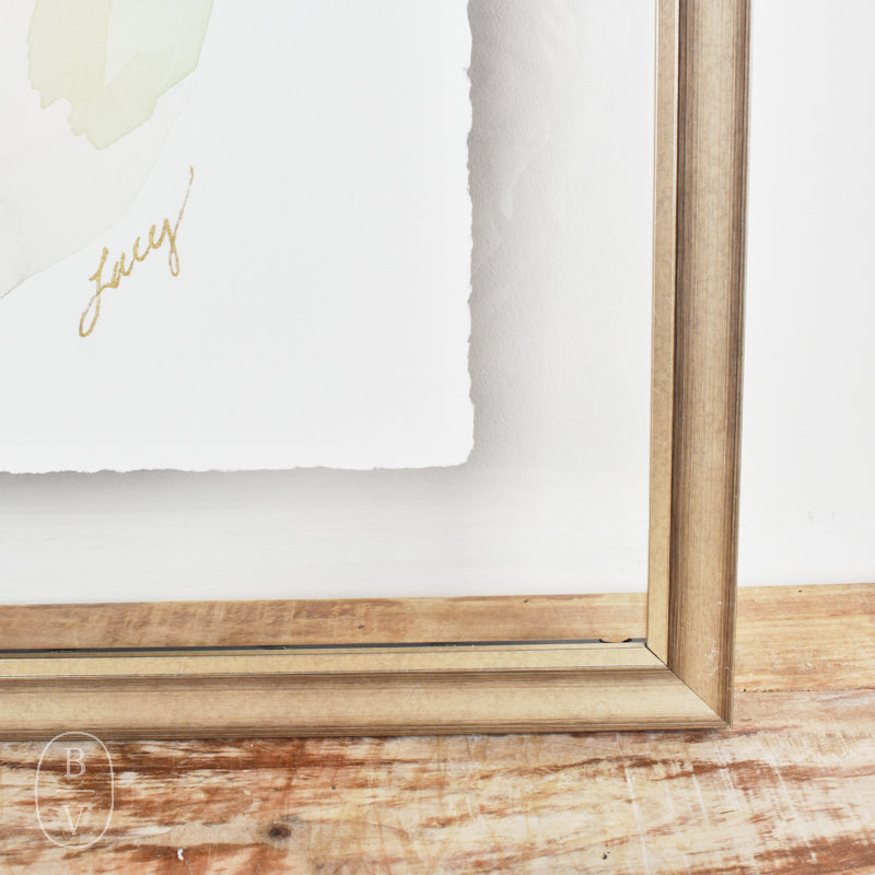 By Lacey FRAMED FLOATED ABSTRACT SERIES 3 NO 4