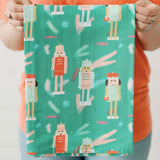 Doe A Deer FULL PATTERN NUTCRACKER FLOUR SACK TOWEL