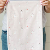 Doe A Deer FULL PATTERN SNOWY WONDERLAND FLOUR SACK TOWEL