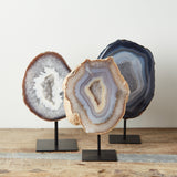 Blue Ocean Traders SMALL AGATE ON POST